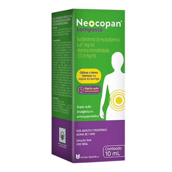 Encontraproduto.com.br - Neocopan Composto Sol Oral X 10ml