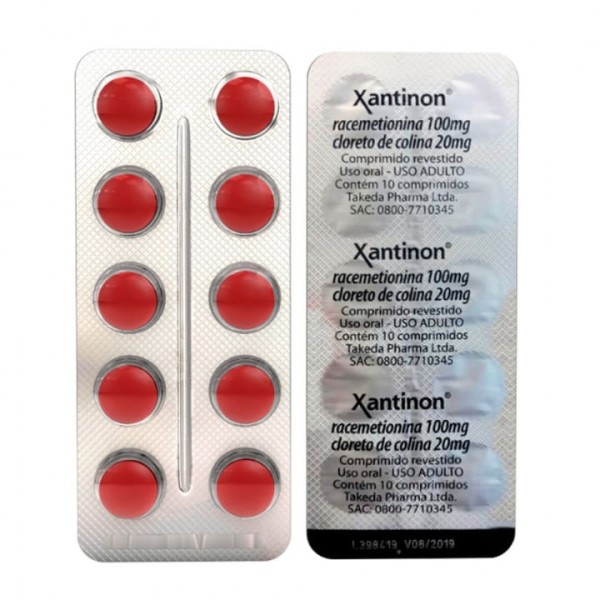 Encontraproduto.com.br - Xantinon 10 Comprimidos Revestidos