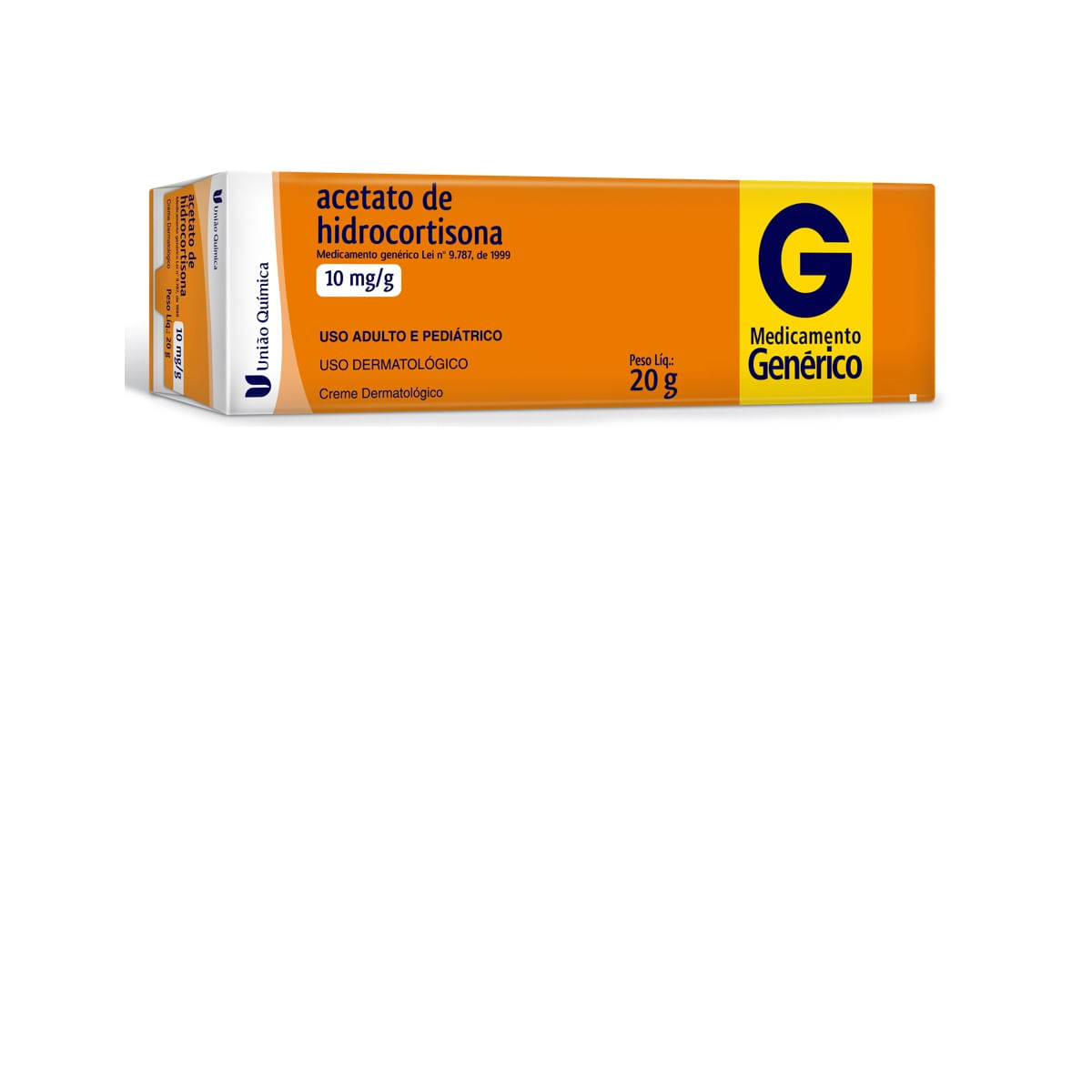 Acetato De Hidrocortisona 10mg/g Creme 20g