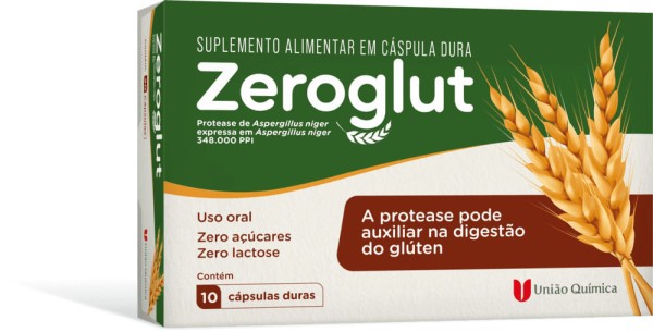 Zeroglut Com 10 Capsulas Duras