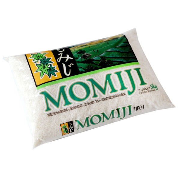 Encontraproduto.com.br - Arroz Momiji Japonês Tipo 1 Pacote com 5kg