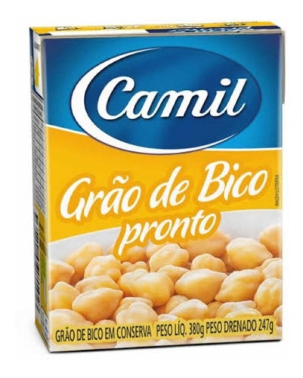 Grão-de-bico Pronto Camil 380g