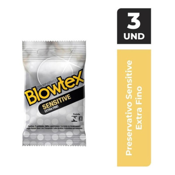 Preservativo Blowtex Sensi 3Un - Blowtex
