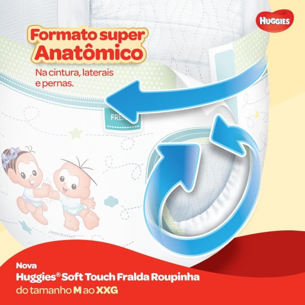 Encontraproduto.com.br - Fralda Huggies XG e XXG Soft Touch Mega - 30 Unidades