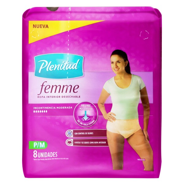 Roupa Íntima Plenitud Femme Tamanho P/M