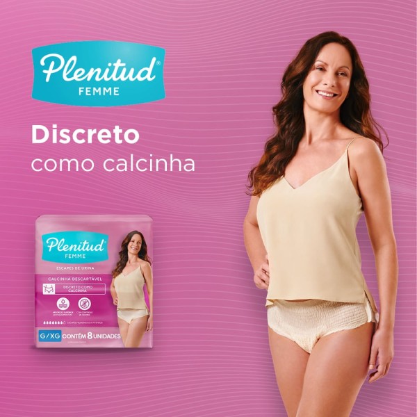 Encontraproduto.com.br - Roupa Íntima Plenitud Femme Tamanho P/M