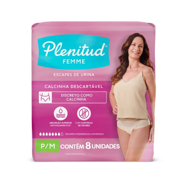 Encontraproduto.com.br - Roupa Íntima Plenitud Femme Tamanho P/M