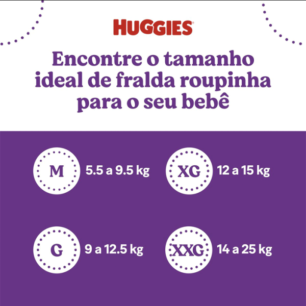 Encontraproduto.com.br - Fralda Roupinha Huggies Supreme Care M Jumbo Com 22 Unidades