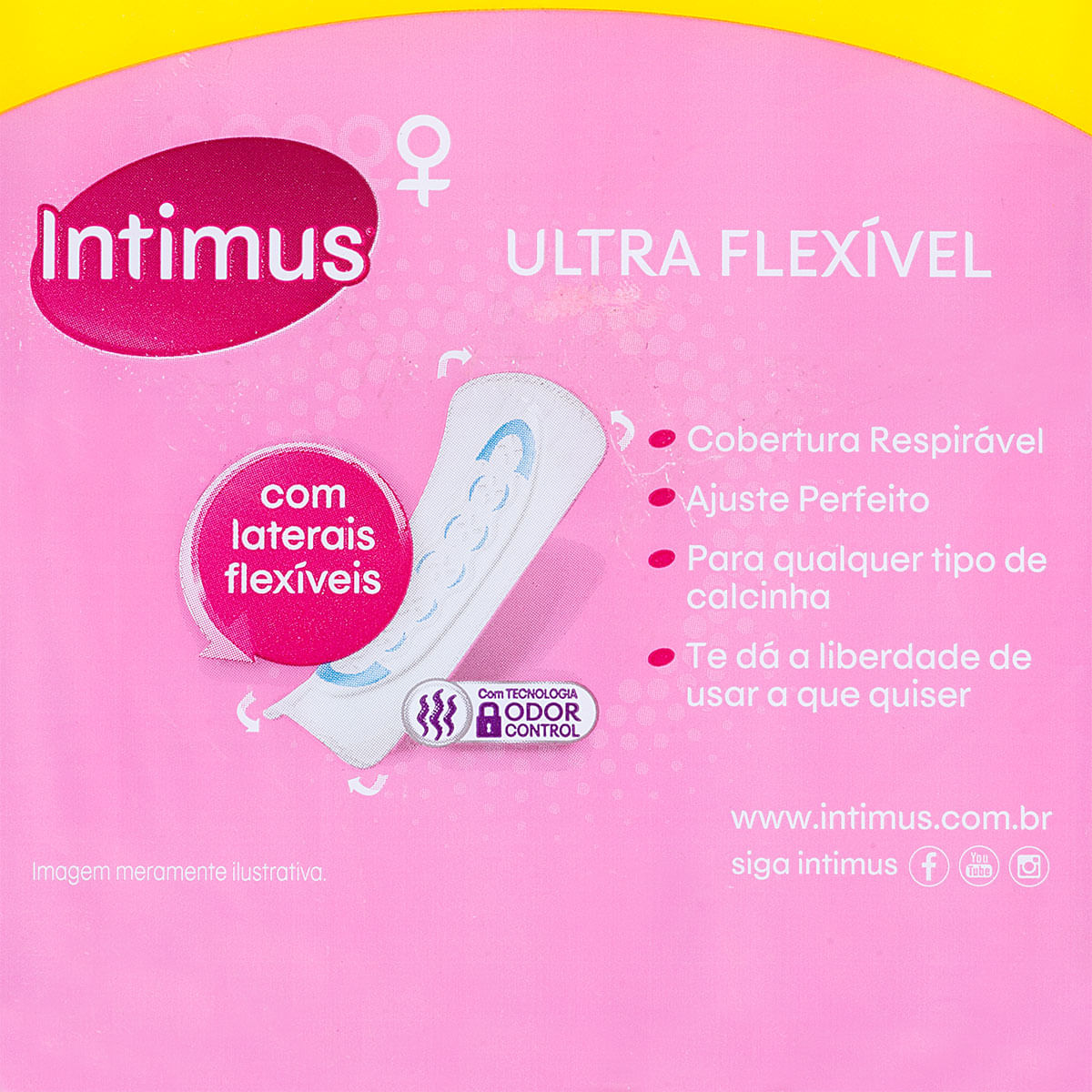 Encontraproduto.com.br - Protetor Diário Intimus Days Suave Pacote com 40 unidades