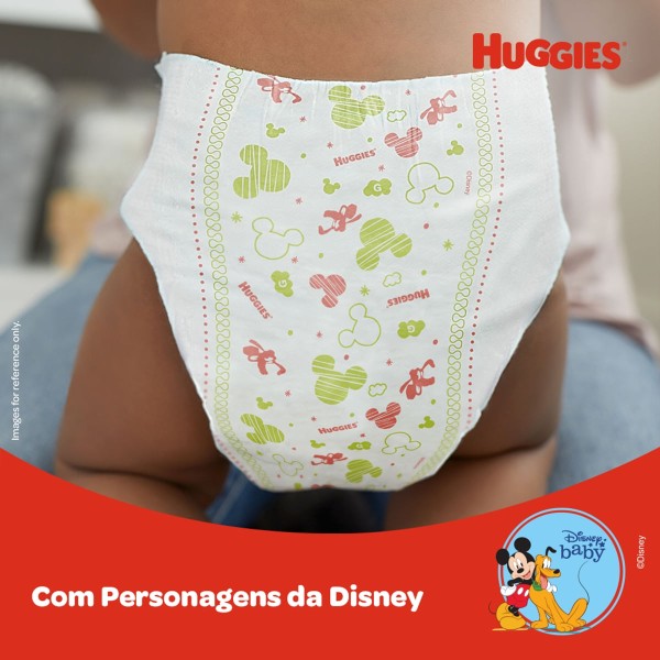 Encontraproduto.com.br - Fralda Huggies Tripla Proteção Jumbo Pack M Com 32 Unidades
