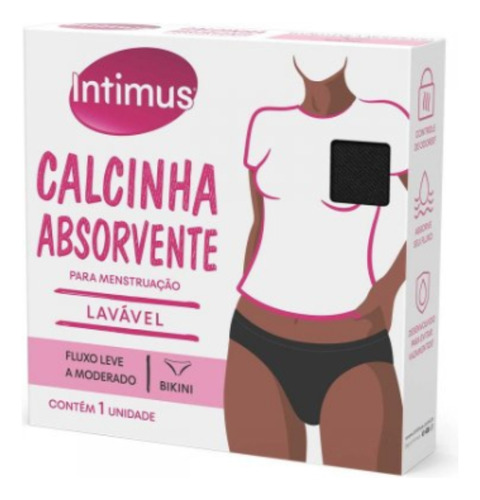 Calcinha Absorvente Menstrual Intimus Bikini XP