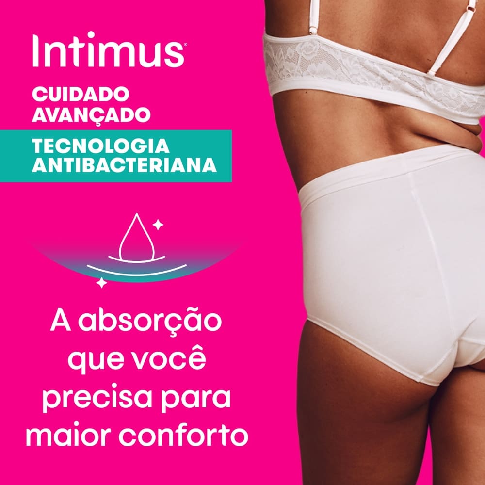 Encontraproduto.com.br - Absorvente Ultrafino Suave Com Abas Intimus - 8 unidades