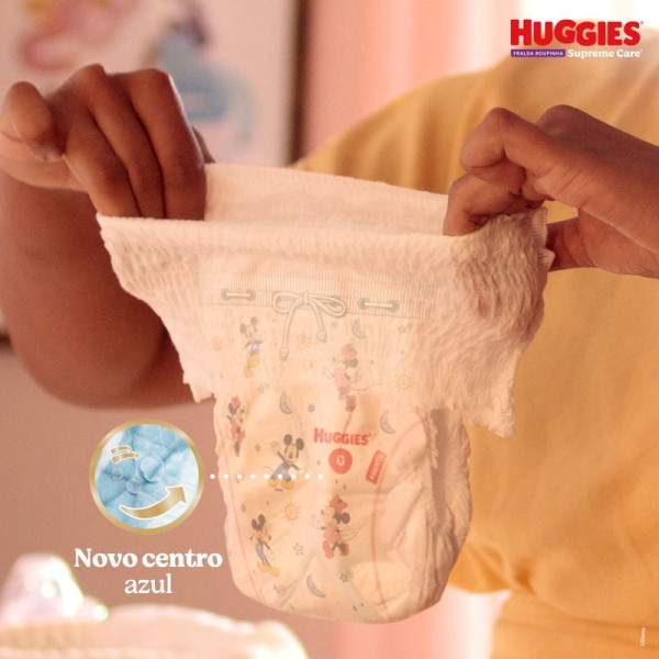 Encontraproduto.com.br - Fraldas Huggies Roupinha Supreme Care XXG Embalagem Econômica 58 Unidades