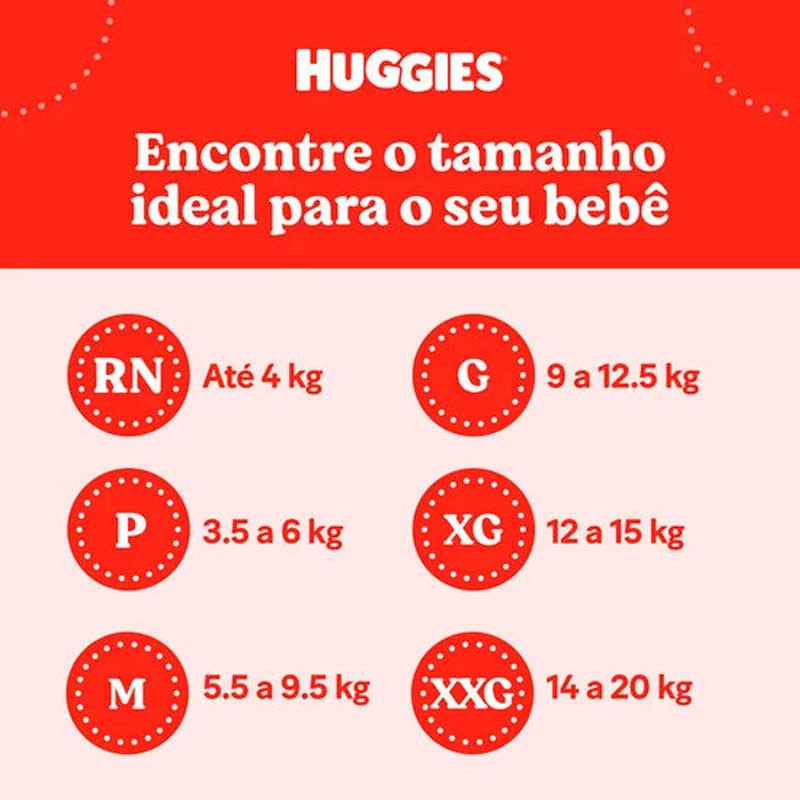 Encontraproduto.com.br - Fraldas Huggies Tripla Proteção Mega G Com 30 Unidades 2 Tiras