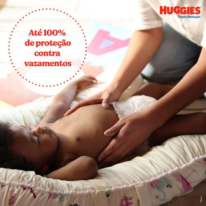 Encontraproduto.com.br - Fraldas Huggies Tripla Proteção Mega XXG Com 26 Unidades 2 Tiras