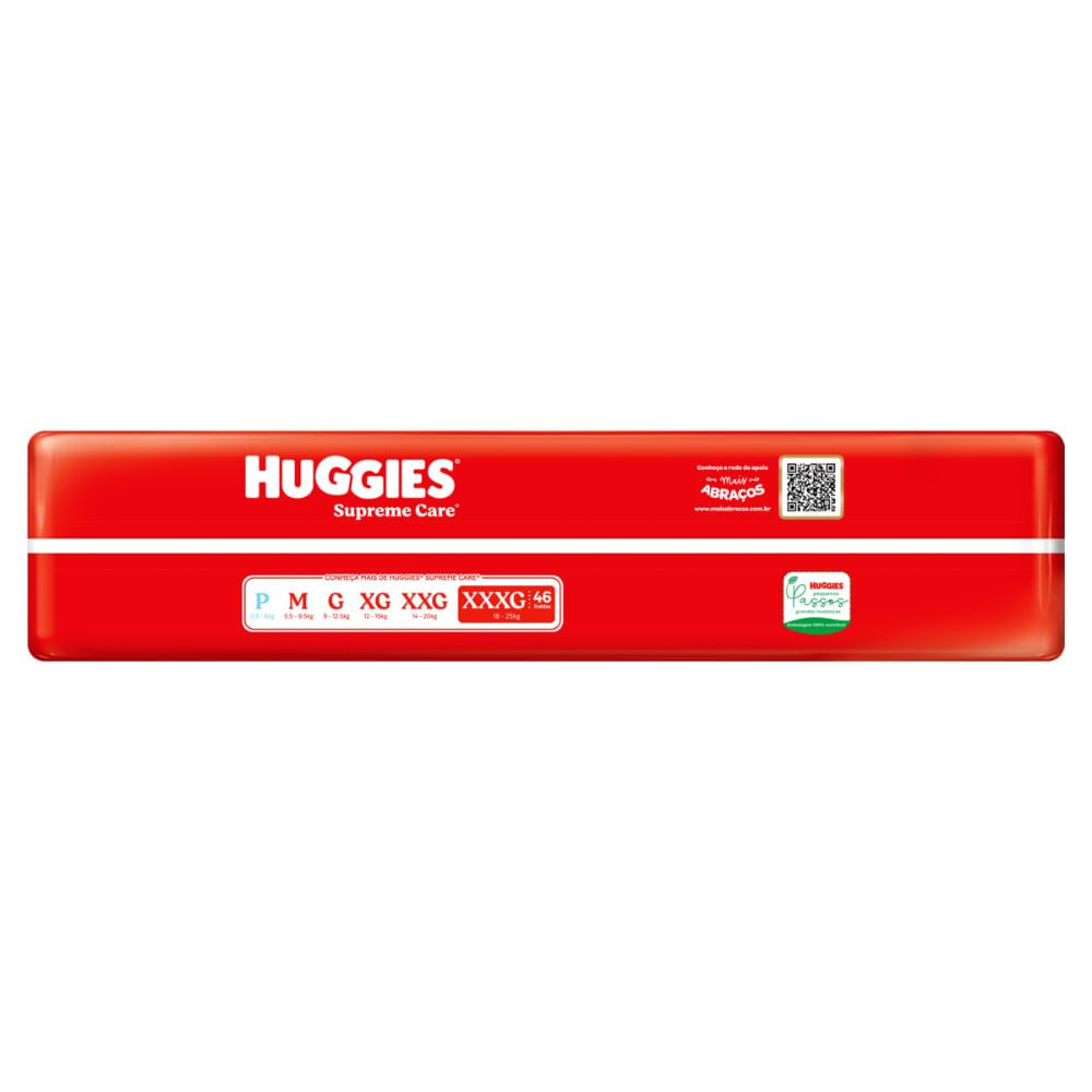 Encontraproduto.com.br - Fralda Huggies Supreme Care XXXG 46 Unidades