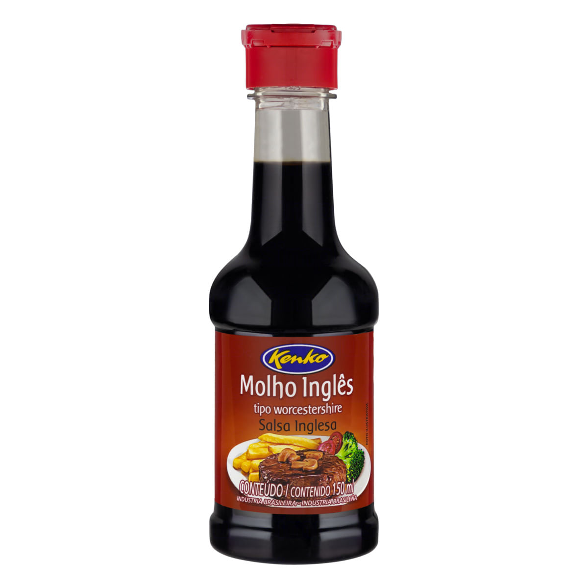 Encontraproduto.com.br - Molho Inglês Kenko Frasco com 150ml