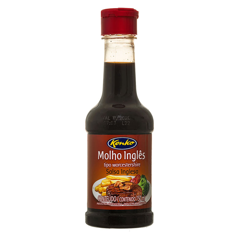 Encontraproduto.com.br - Molho Inglês Kenko Frasco com 150ml