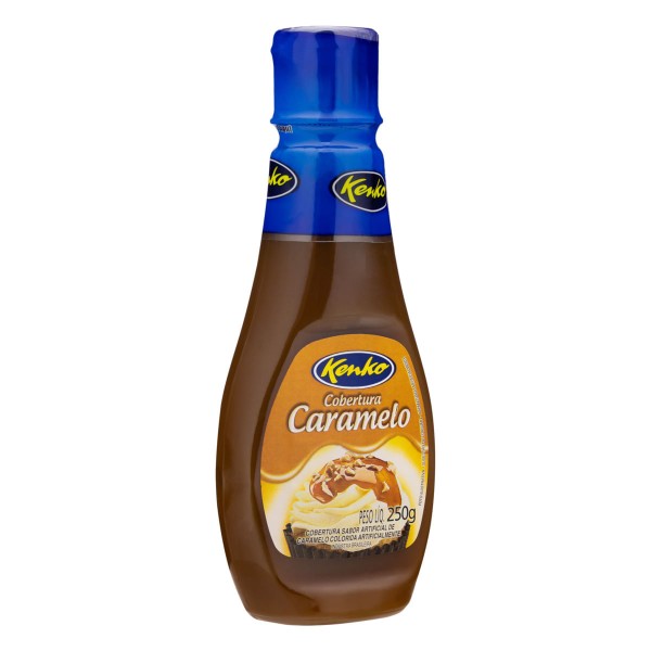 Encontraproduto.com.br - Cobertura para sorvete KENKO caramelo 250g
