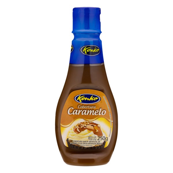 Encontraproduto.com.br - Cobertura para sorvete KENKO caramelo 250g