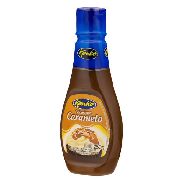 Encontraproduto.com.br - Cobertura para sorvete KENKO caramelo 250g