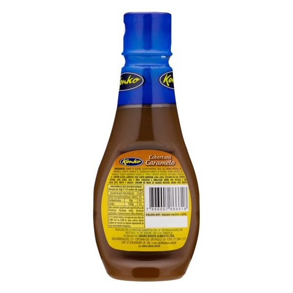 Encontraproduto.com.br - Cobertura para sorvete KENKO caramelo 250g