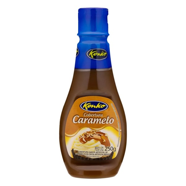 Encontraproduto.com.br - Cobertura para sorvete KENKO caramelo 250g