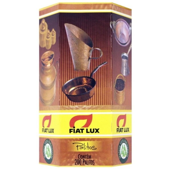 Encontraproduto.com.br - Palito de Dente Fiat Lux Com 200 Unidades
