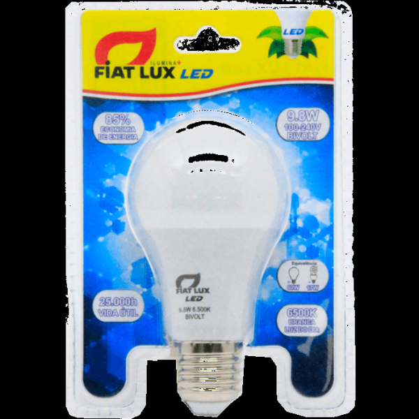 Encontraproduto.com.br - Lâmpada Led Fiat Lux 9,8W A60 Unidade
