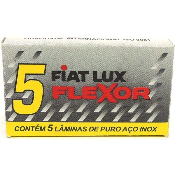 Encontraproduto.com.br - Lâmina de Barbear Fiat Lux com 5 Unidades