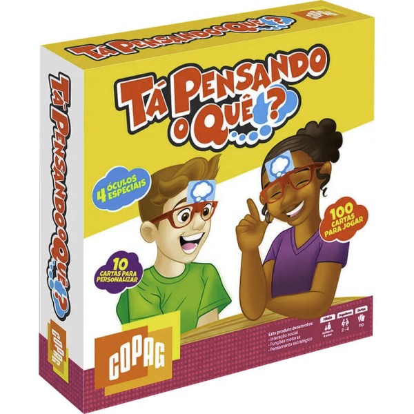 Encontraproduto.com.br - Jogo Tá Pensando O Quê? Copag 90940