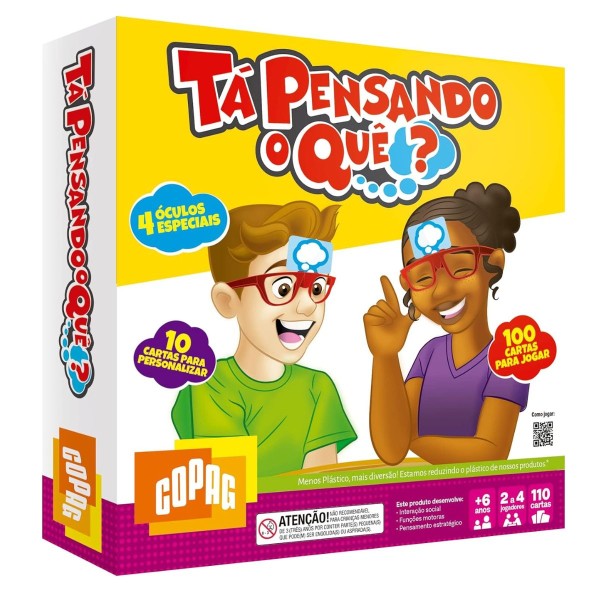 Encontraproduto.com.br - Jogo Tá Pensando O Quê? Copag 90940