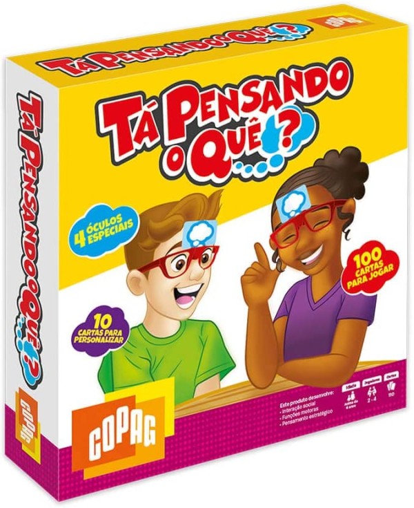 Encontraproduto.com.br - Jogo Tá Pensando O Quê? Copag 90940