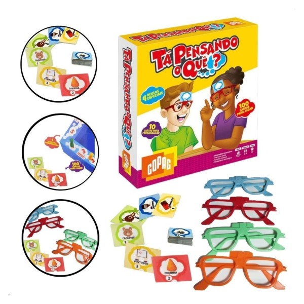 Encontraproduto.com.br - Jogo Tá Pensando O Quê? Copag 90940