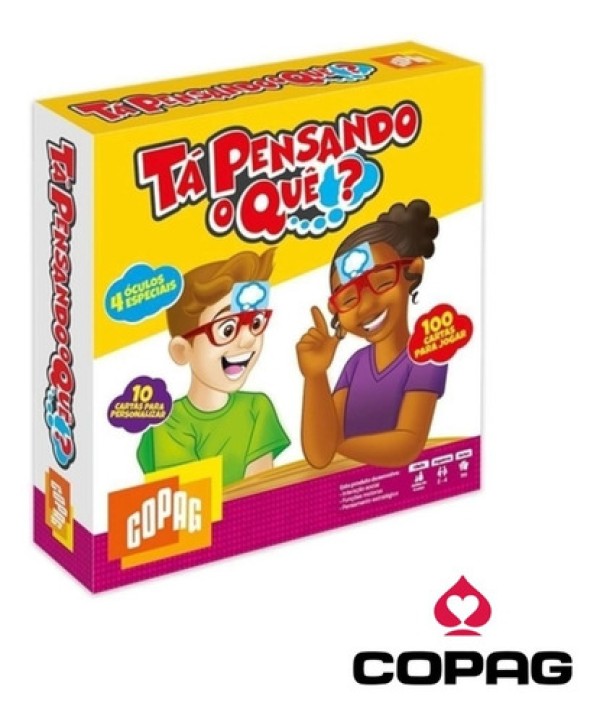 Encontraproduto.com.br - Jogo Tá Pensando O Quê? Copag 90940