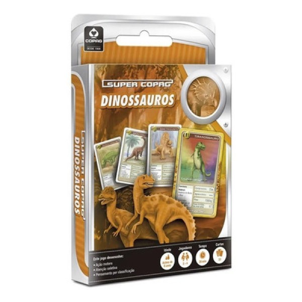 Encontraproduto.com.br - Jogo Super Dinossauros - Copag