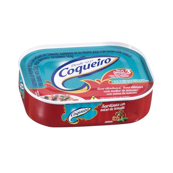 Encontraproduto.com.br - Sardinha Coqueiro Tomate Lata com 150g