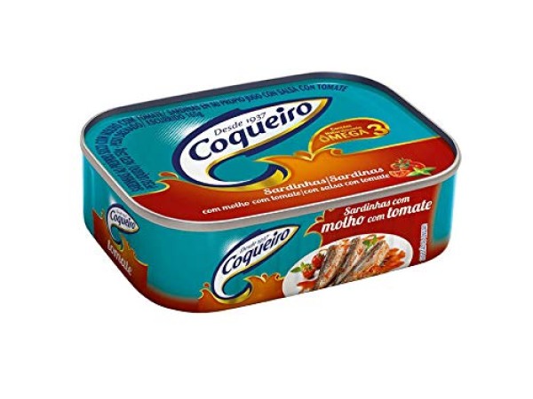 Encontraproduto.com.br - Sardinha Coqueiro Tomate Lata com 150g