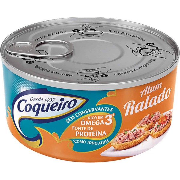 ATUM RALADO COQUEIRO OLEO 170G