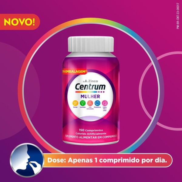 Encontraproduto.com.br - Centrum Mulher Com 150 Comprimidos