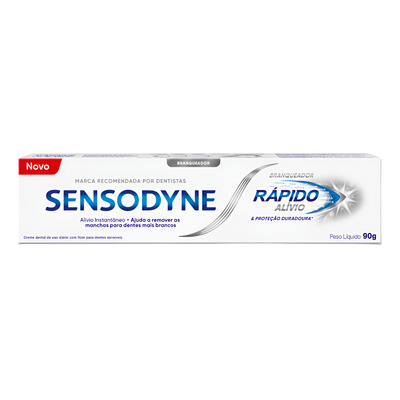 Creme Dental Rápido Alívio Sensodyne - 90g