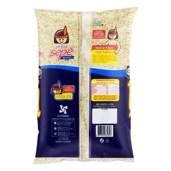 Encontraproduto.com.br - ARROZ SEPE BIANCO TIPO 01 5KG