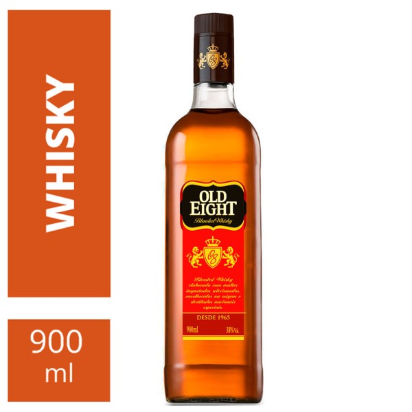 Encontraproduto.com.br - Old Eight Garrafa 900Ml
