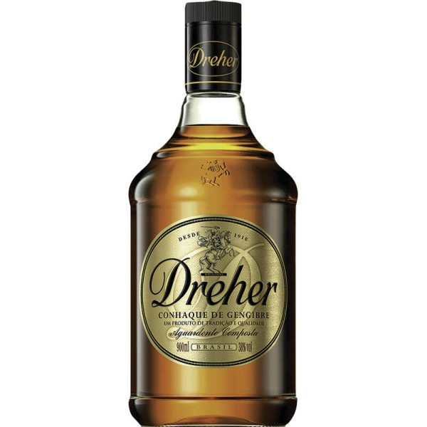 Conhaque Dreher Garrafa com 900ml