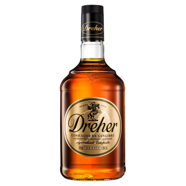 Encontraproduto.com.br - Conhaque Dreher Garrafa com 900ml