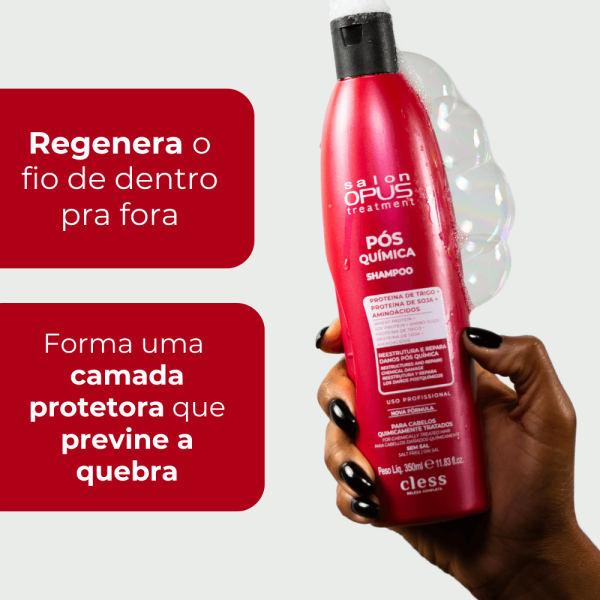 Encontraproduto.com.br - Salon Opus Condicionador  Pós Química 350ml