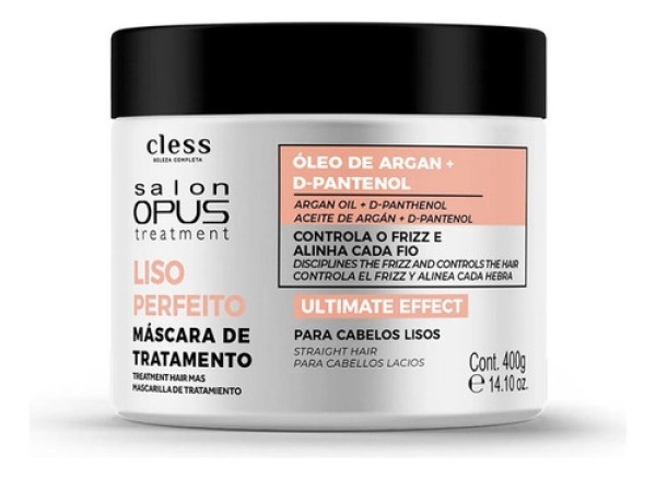 Salon Opus Máscara de Tratamento  Regeneração Completa 400g