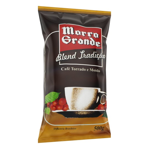 Encontraproduto.com.br - Café Torrado e Moído Morro Grande Blend Tradição Pacote 500g