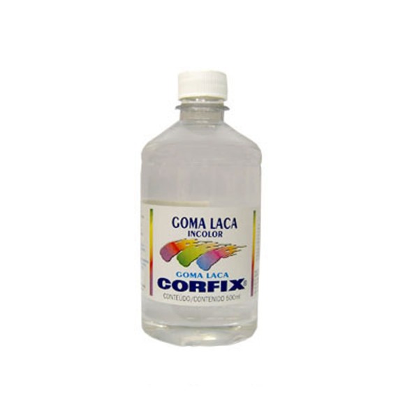 Goma Laca Incolor 500ml Corfix