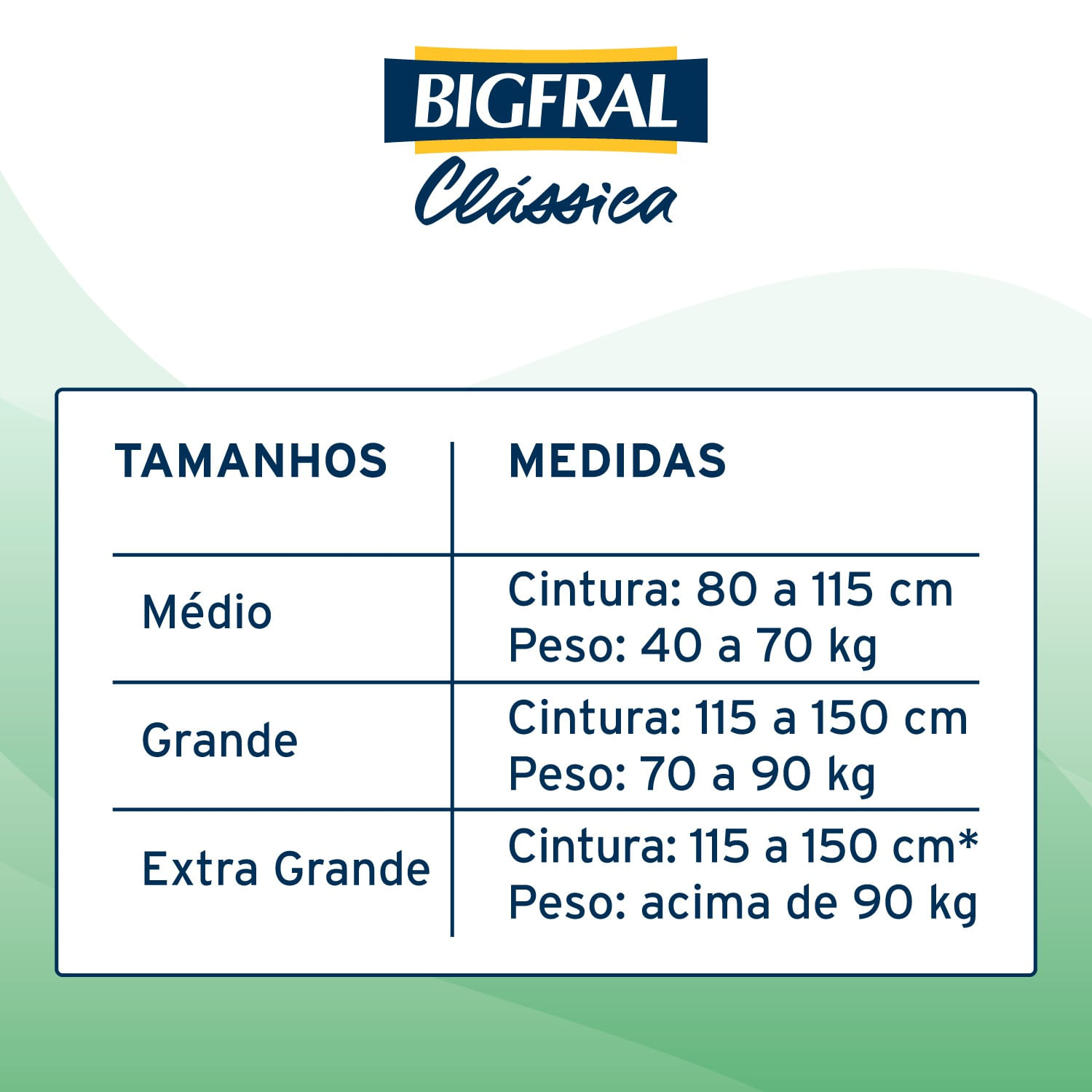 Encontraproduto.com.br - Fralda Geriátrica Clássica Bigfral - Tamanho G - 28 unidades - Novo Modelo